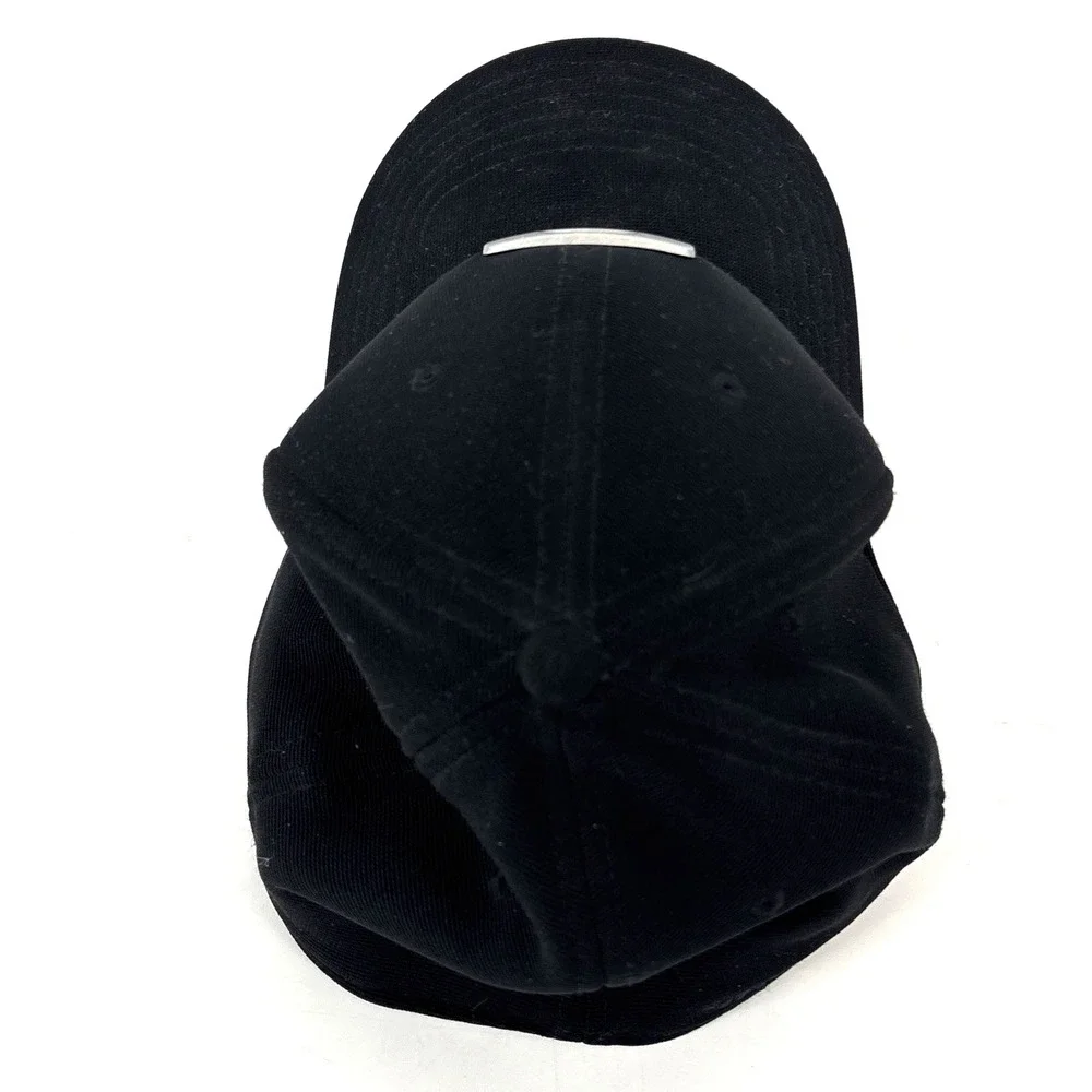 Oakley Metal Gascan Hat Mens A-Flex Stretch Fit Baseball Cap Casual Blk Size S/M